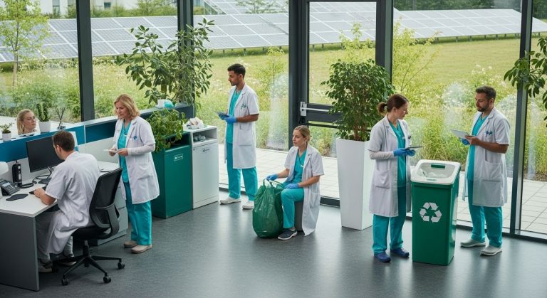 nachhaltigkeit gesundheitswesen, nachhaltige klinik, medizin umweltschutz