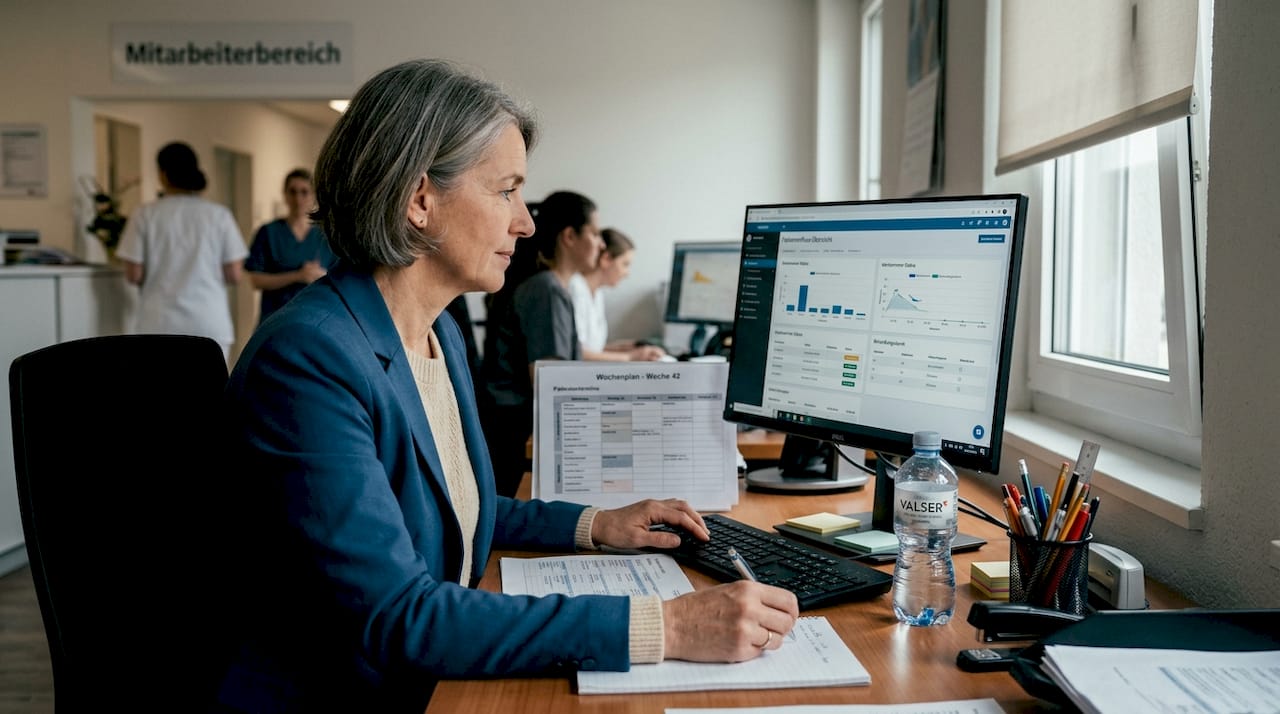 Die medizinische Leitung nimmt den digitalen Patientenprozess genau unter die Lupe.