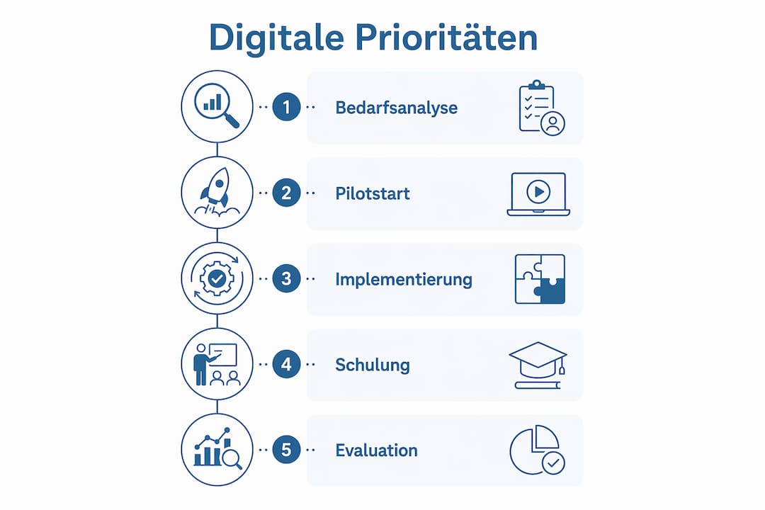 Übersicht: Digitale Schwerpunkte in der Notfallversorgung